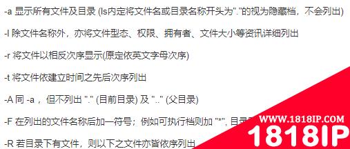 linux中的ls命令如何使用 linux中ls命令的用法