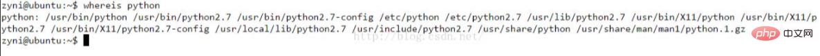 linux怎么查看python安装路径 linux怎么看python安装路径