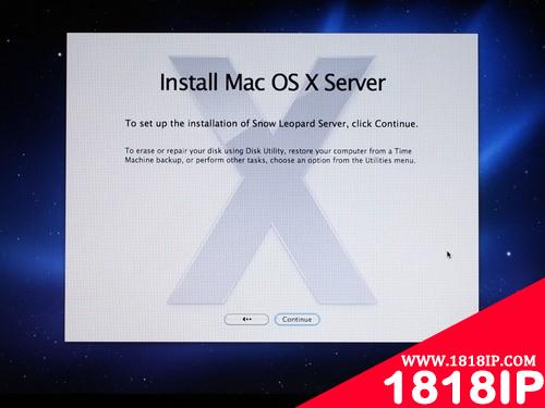 苹果“雪豹”服务器操作系统试用安装篇 