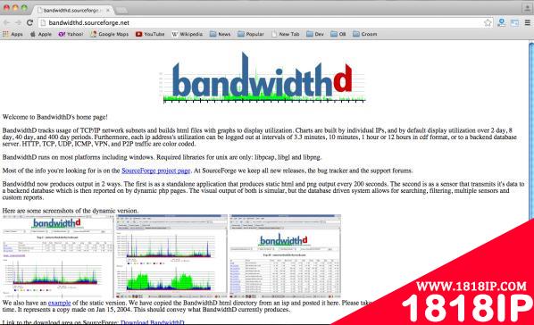 best free networking tools for system administrator in 2015  - bandwidthd