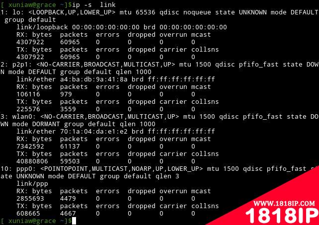 ip statistics all interfaces