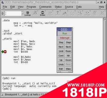 Linux下的汇编语言之汇编工具