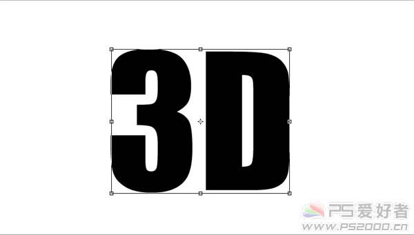 Photoshop 超酷的墙壁材质3D立体字