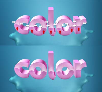 Photoshop 打造超绚的3D字插画