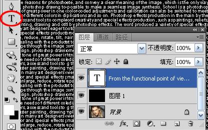 photoshop TEXT MAN 文字叠加帅哥照片