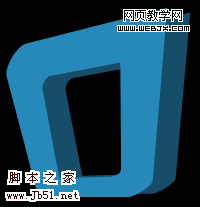 Photoshop 彩色立体文字积木效果