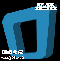 Photoshop 彩色立体文字积木效果