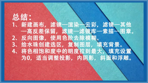 ps如何绘制水珠效果 PS滤镜制作平面水珠效果教程