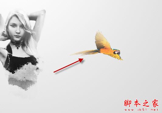 Photoshop制作简洁抽象的人物插画