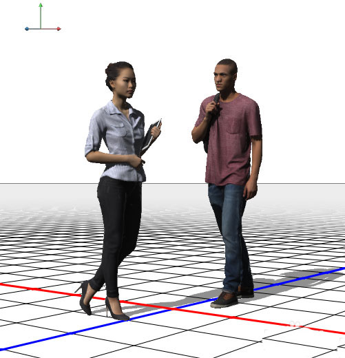 C4D建模的3d人体模型怎么导入ps中? ps导入c4d人体建模文件的技巧