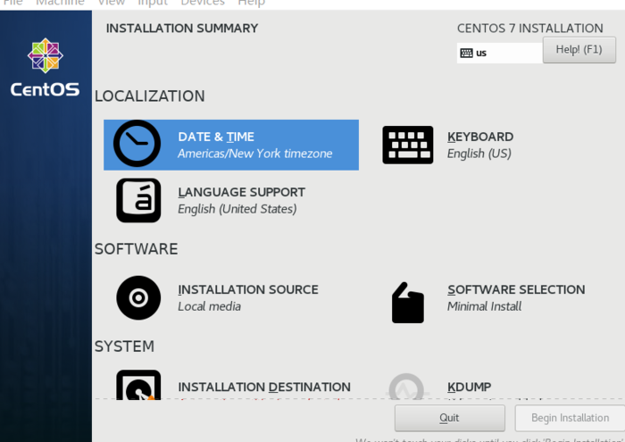 VMware or VirtualBox+centos7 安装教程