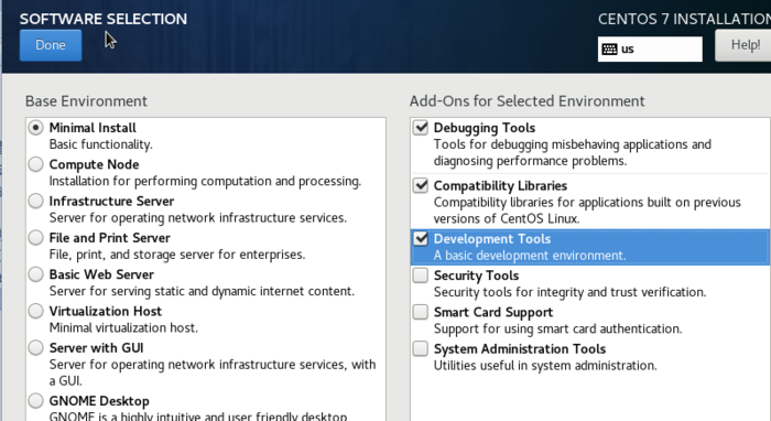 VMware or VirtualBox+centos7 安装教程