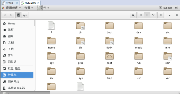 Linux centos 7 目录结构