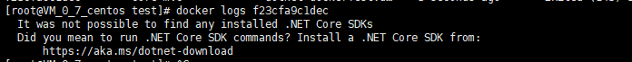 centos使用docker发布.netcore3.0项目